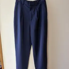 ユニクロ　レディース カジュアルパンツ ネイビー