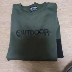 アウトドアカーキトレーナー