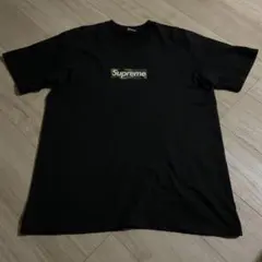 supreme box logo tee カモ 23w