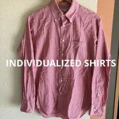 【雰囲気抜群❗️】INDIVIDUALIZED SHIRTS 総柄 BDシャツのサムネイル