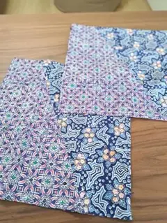 【新品】クッションカバー　テーブルウェア　batik keris インドネシア