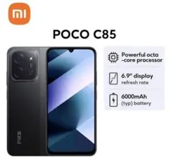 Poco c85 6GB/128GB SIMフリー　ブラック