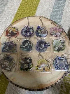 鬼滅の刃ぴた!でふぉめ アクリルキーホルダー  グランピングのキーホルダー付き❗️