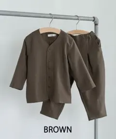 riziere フォーマルスーツ　ブラウン　110