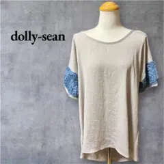 dolly-sean 新品タグ付きフラワー装飾 半袖Tシャツのサムネイル