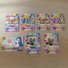 アイカツカード 風沢そら ボヘミアンスカイ 7枚セット まとめ売り セクシー