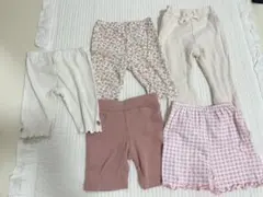 半ズボン　80 長ズボン90 まとめ売り　アオスタ　XL 保育園着