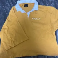 RVCA 半袖襟付き Sサイズ イエローのサムネイル