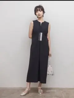 今期新品 Eimee Law フロントタックZIPロゴテープワンピース - メルカリ