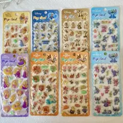 早い者勝ち❕ディズニー クリスタルシール 【硬いタイプ】正規ライセンス品 ８枚