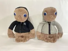 Nici X-girl E.T. ぬいぐるみ 黒　グレー　パーカー