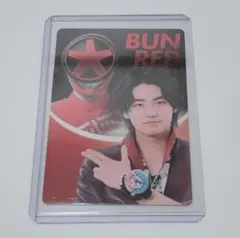 値下げ不可　ブンブンジャー　範道大也 ブンレッド　TOS 缶バッジ ブンブンジャー ブンレッド 範道大也 tos缶バッジ ライセンスカード