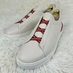 日本限定カラー】エルメネジルド ゼニア トリプルステッチ スリッポン