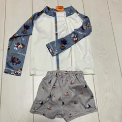 パウパトロール ベビー水着 ラッシュガード セット