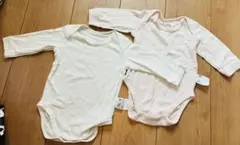 UNIQLO ベビー ボディスーツ 2枚セット 70cm