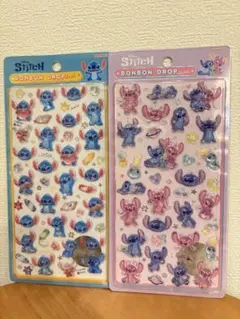 m*a様 国内正規品　ボンボンドロップシール　スティッチ　セットのサムネイル
