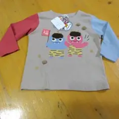 新品タグ付き　Charm up 鬼キャラクター 長袖Tシャツ　80