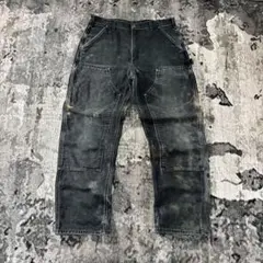 s*s様 34×32 Carhartt 極上フェード 一点物スペシャル 人気黒ダ