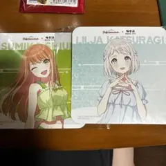 一番くじ　学園アイドルマスター　学マス B賞　紫雲清夏 A賞 葛城リーリヤ ⋱ もうすぐ発売！ ⋰ #一番くじ 学園アイドルマスター Part3 📅10月18
