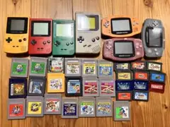 ゲームボーイ7点　カセット30点　まとめ売り　ジャンク品