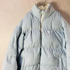 Nike ライトブルーリバーシブルダウンジャケット
