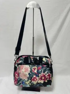 ✨極美品✨レスポートサック　ボストンバッグ　刺繍　花柄　ベージュ　ショルダー LeSportsac - 希少【レスポートサック】ボストンバッグ