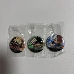 僕のヒーローアカデミア　ヒロアカ　緑谷出久　爆豪勝己　轟焦凍　缶バッジ　セット