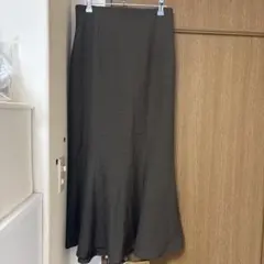 ローリーズファーム　マーメイドスカート　茶