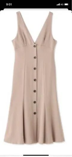 美品　プロポーションボディドレッシング マーメイドジャンパースカート