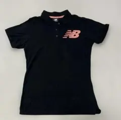 new balance 半袖ポロシャツ Mサイズ ブラック