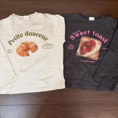 ZARA 長袖カットソー２枚セット 130cm