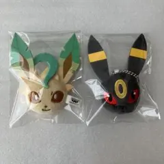 포켓몬 フェイスぬいぐるみ イーブイフレンズvol.2 リーフィア 블래키