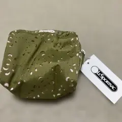 ☆新品未使用　レスポートサック　カットワークポーチ