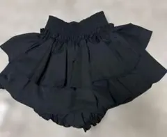 GRL フリル ブラックミニスカートのサムネイル