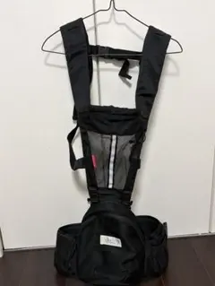 ケラッタ ヒップシート 説明書付き 抱っこ紐 黒 メッシュ 夏のサムネイル