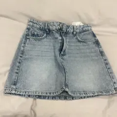 ZARA デニムスカート ライトブルー サイズS