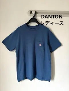DANTON ワンポイントロゴ入りTシャツ　レディースのサムネイル
