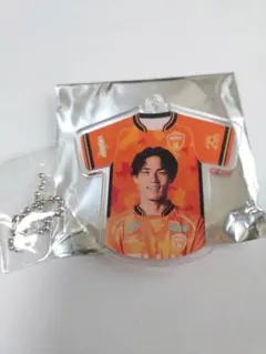 レノファ山口 13番 渡邉選手 ユニフォーム型アクリルキーホルダー