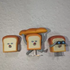 パンどろぼう フィギュアコレクション にげあし しめしめ 3種 ガチャ