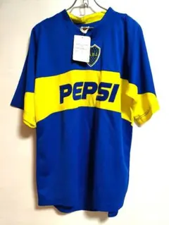 【紙タグ付き】ボカジュニアーズ 01/02 ペプシユニフォーム 現地モデル 希少