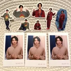 藤ヶ谷太輔 キスマイ 想花 特典 チェキ風カード トレカ ポートレートシール