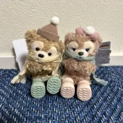 ダンシングスノーフレークス　ダフメイ　ぬいぐるみチャーム　クリスマス　マフラー