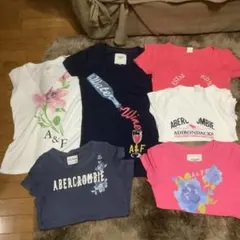 Abercrombie & Fitch 花柄 半袖Tシャツ 6枚セットのサムネイル