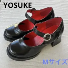 YOSUKE 厚底ストラップパンプス　Mサイズ