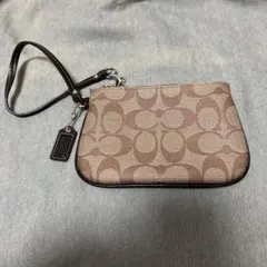 Coach コインケース・ポーチ小銭入れ ベージュ・ブラウン