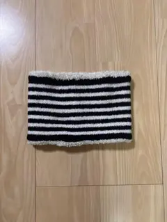 ストライプデザイン ネックウォーマー　大人用