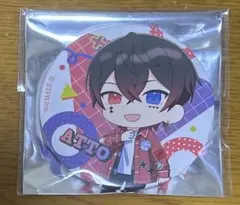 AMPTAKxCOLORS あっとくん 缶バッジ 武道館 虹 グッズ デフォ