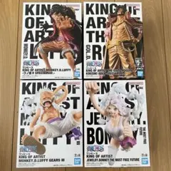 ワンピース　フィギュア　KING OF ARTIST ルフィ　ボニー　ギア5