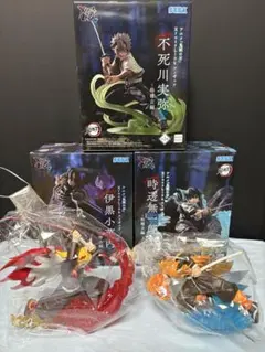 アニメ「鬼滅の刃プライズ」XrossLinkフィギュア5体セット