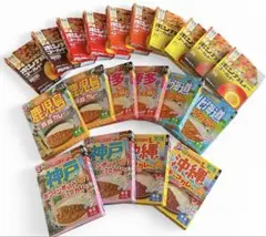 【20食セット】るるぶコラボご当地カレー＆ボンカレー 食べ比べセット 保存食のサムネイル